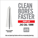 10 Image for Bore-Max® Speed Jag™ & Patches-.243 CAL / 6MM-Real Avid