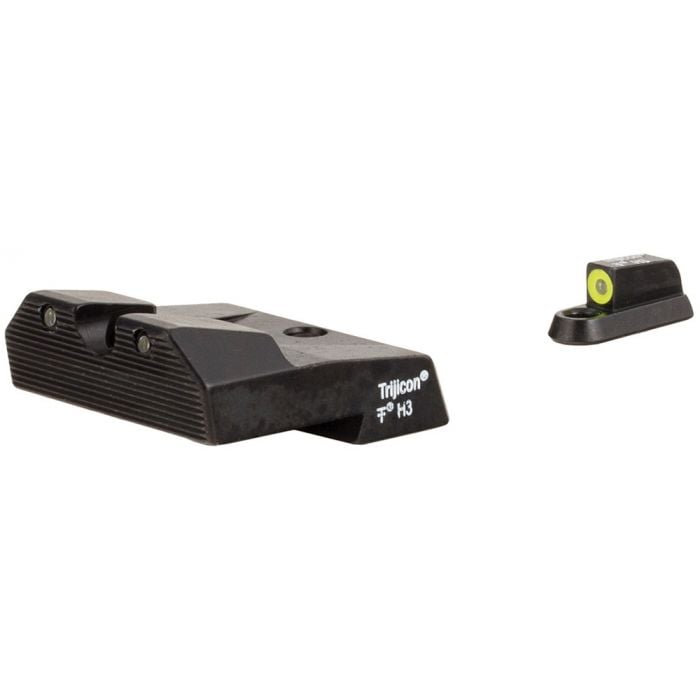 Trijicon HD XR Night Sights - CZ P-10 / P-10C (Yellow Front)