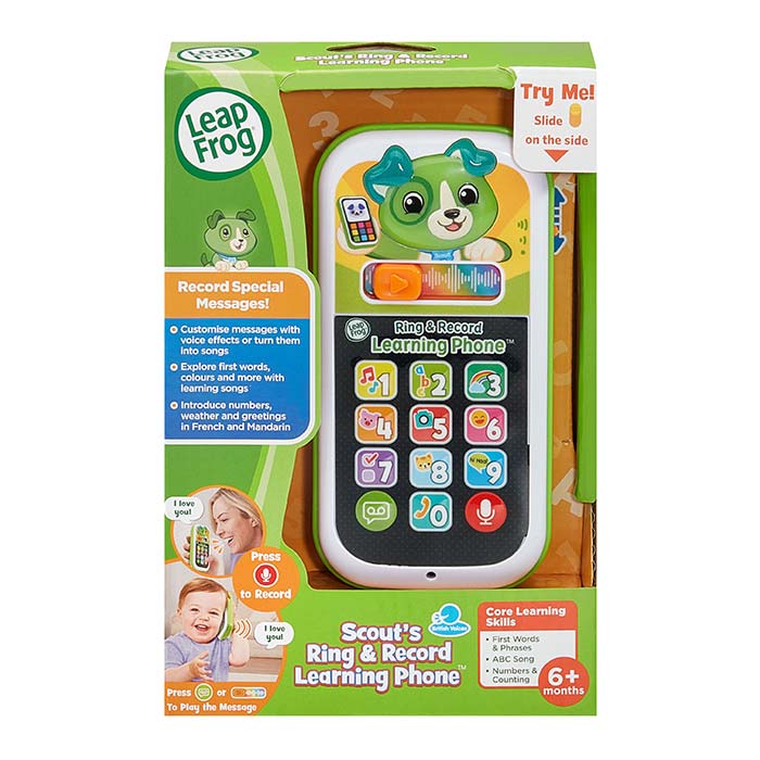 Leapfrog Scout's Ring & Record Learning Phone