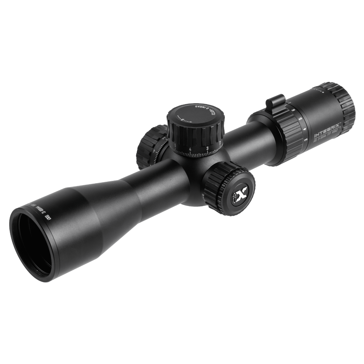 INTEGRIX® iX6 3-18X44 34 mm FFP Mid Power Scope, M1 MRAD