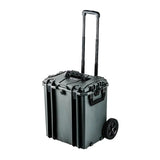 Glary Delux Storage Case with Wheels Black