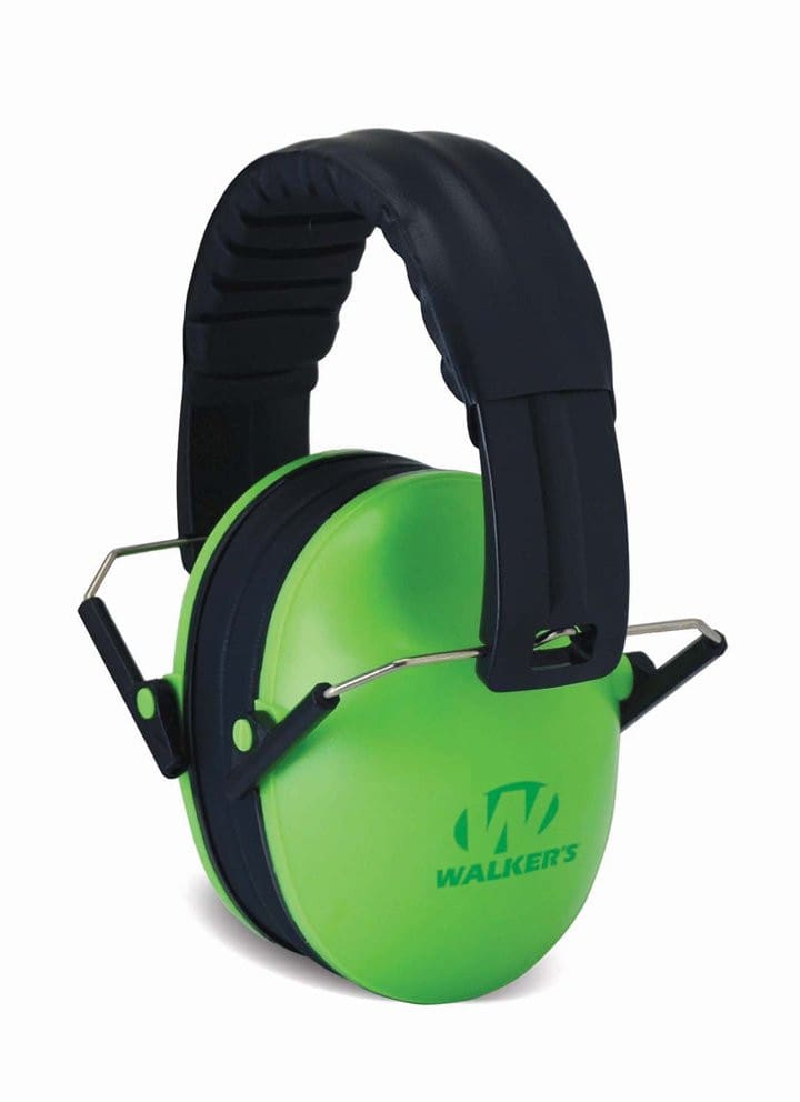Walker's Baby & Kids Folding Earmuffs (Lime Green)