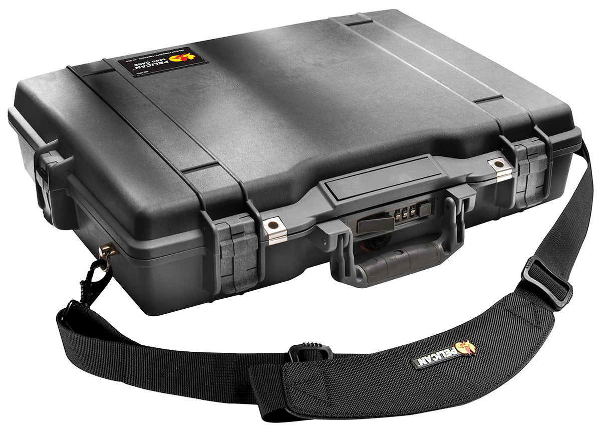 pelican secure strong case laptop briefcase