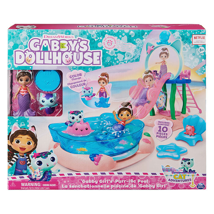 GABBY'S DOLLHOUSE CORE Gabby's Dollhouse Pool Playset