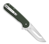 Outdoor Edge Razor VX3 Replaceable Blade Ceramic Bearing Flipper EDC Knife (Green Micarta, 3.0")