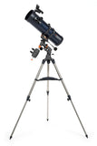 Celestron AstroMaster 130EQ Telescope with Phone Adapter & T-Adapter/Barlow Lens
