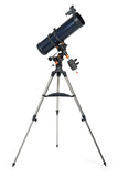 Celestron Astromaster 130EQ Telescope with Phone Adapter & T-Adapter/ Barlow