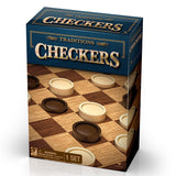 Classic Games Traditions Checkers Board Game