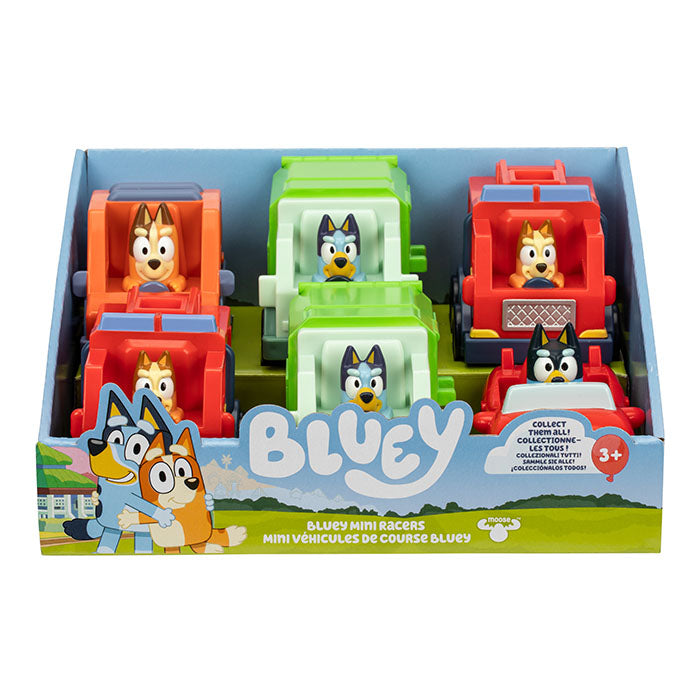 Bluey Mini Racers (Single Random Pack, Season 12)