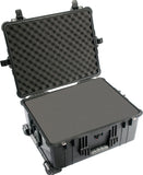 pelican 1610 black foam transportation case