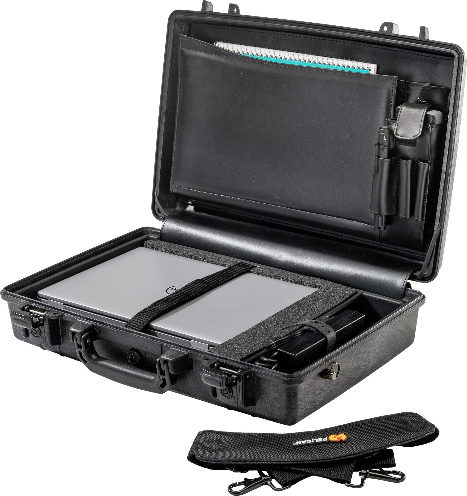 pelican protector 1490 laptop case black strap