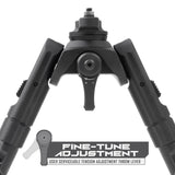 UTG® Recon 360® TL Bipod, 5.5"-7.0" Center Height, M-LOK®