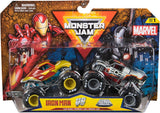 Monster Jam Marvel Iron Man vs. War Machine (2-Pack)