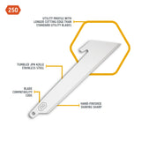 Outdoor Edge Utility Replacement Blades 6-Pack (2.5")