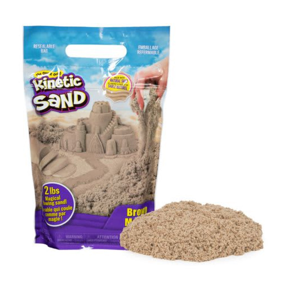 Kinetic Sand (Bag, Natural Brown, 907g)