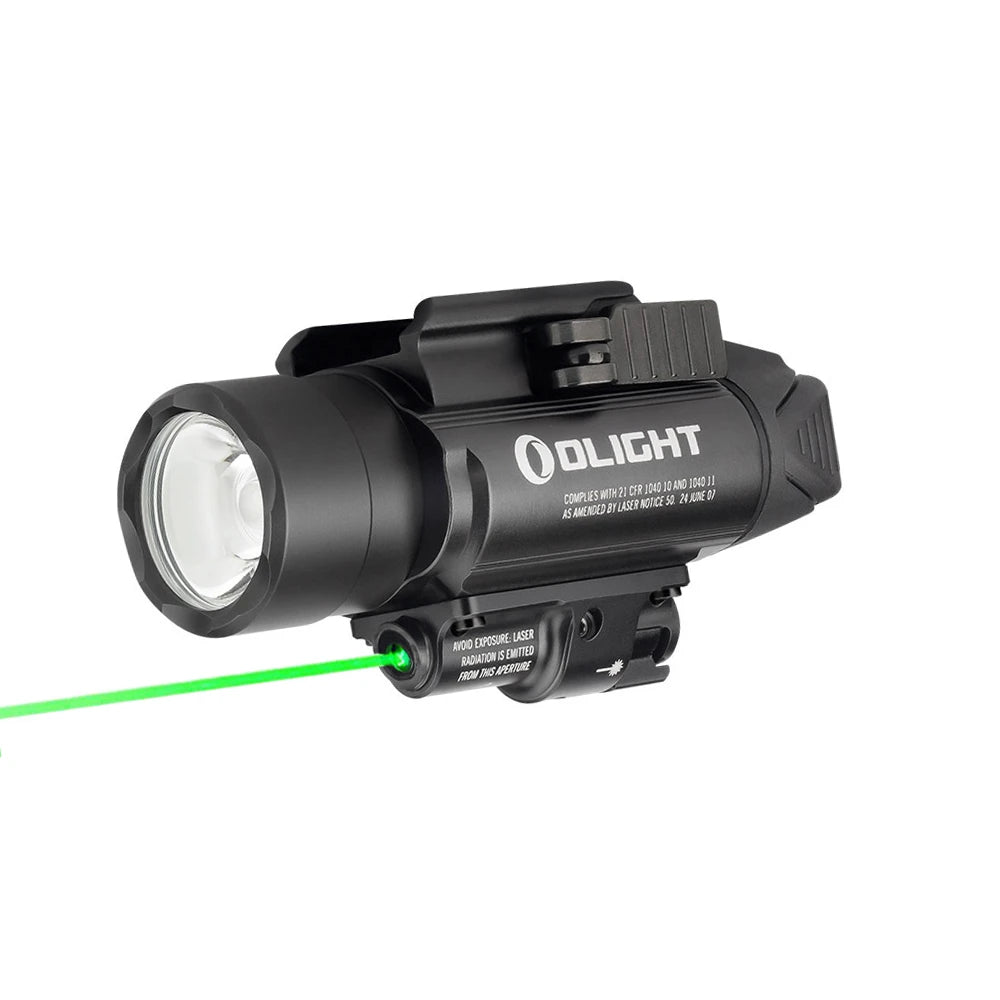 Olight Baldr Pro Weapon Light (Green Laser, 1350 Lumens, 260m, Black)