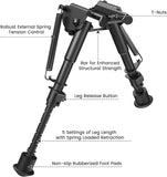 Primax Sniper hunting Tactical Bipod (15.2cm-2.2cm)