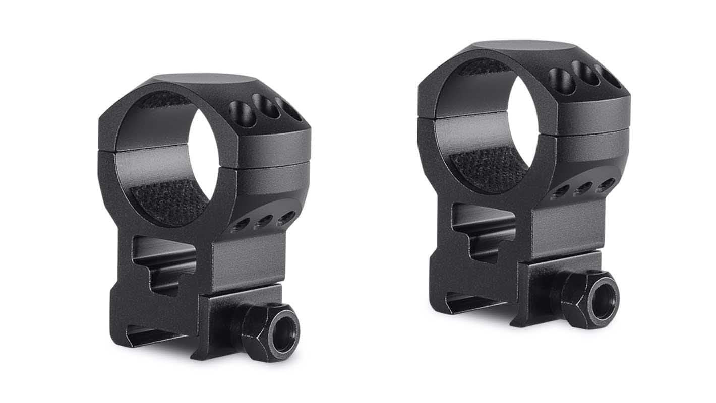 Tactical Ring Mounts 30mm 2 Piece Weaver Extra High