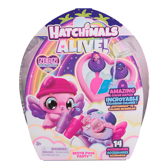 HATCHIMALS ALIVE NEON Hatchimals Alive Bestie (Pool Party)