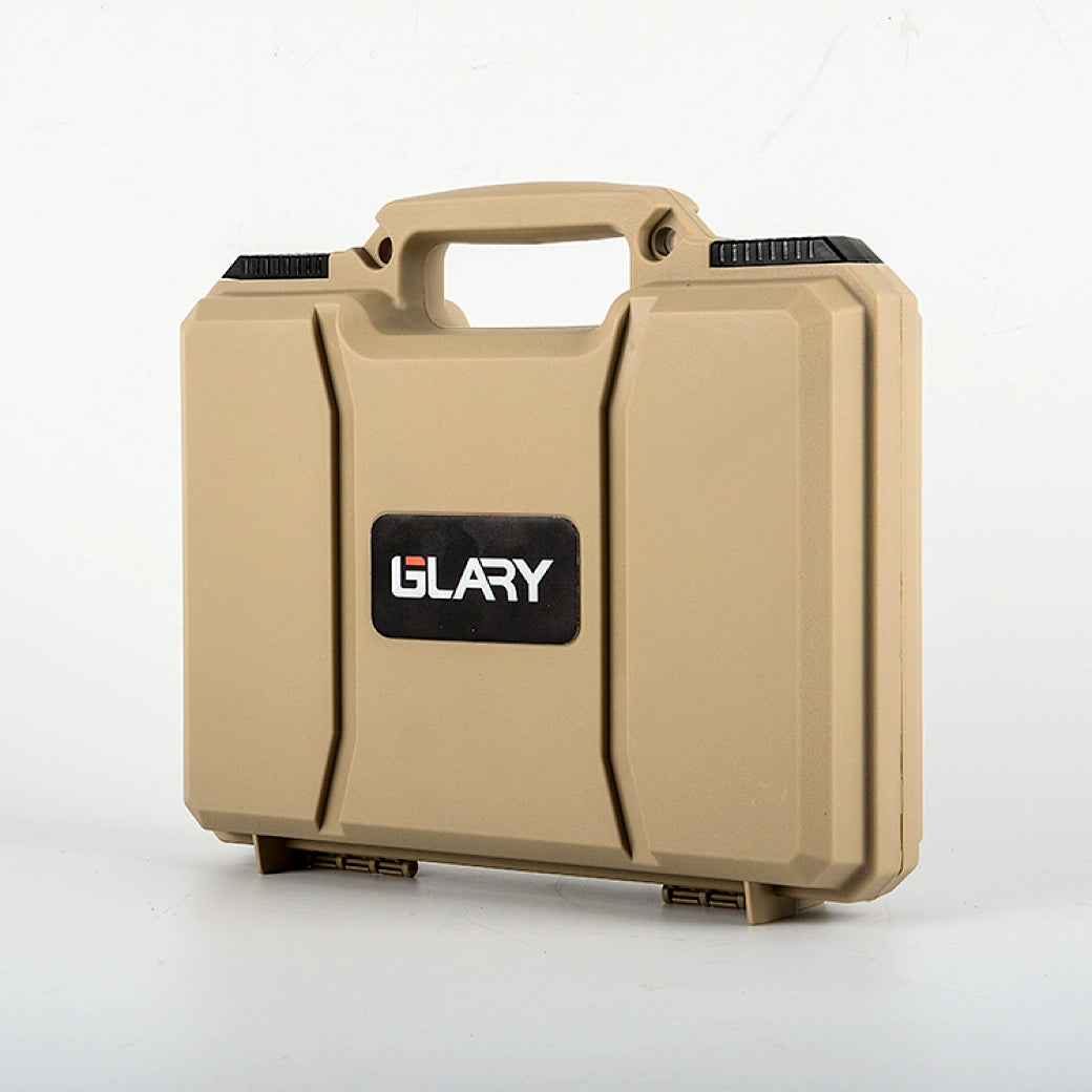 Glary Single Handgun Case (Tan)