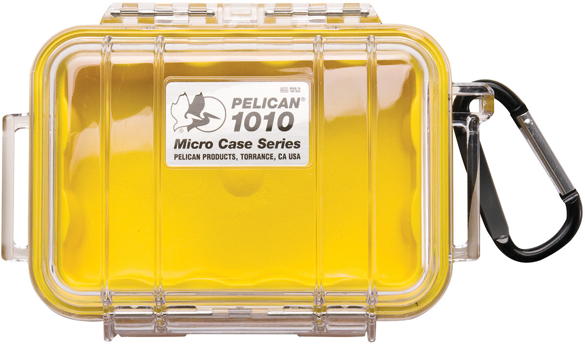 pelican 1010 submersible yellow small case