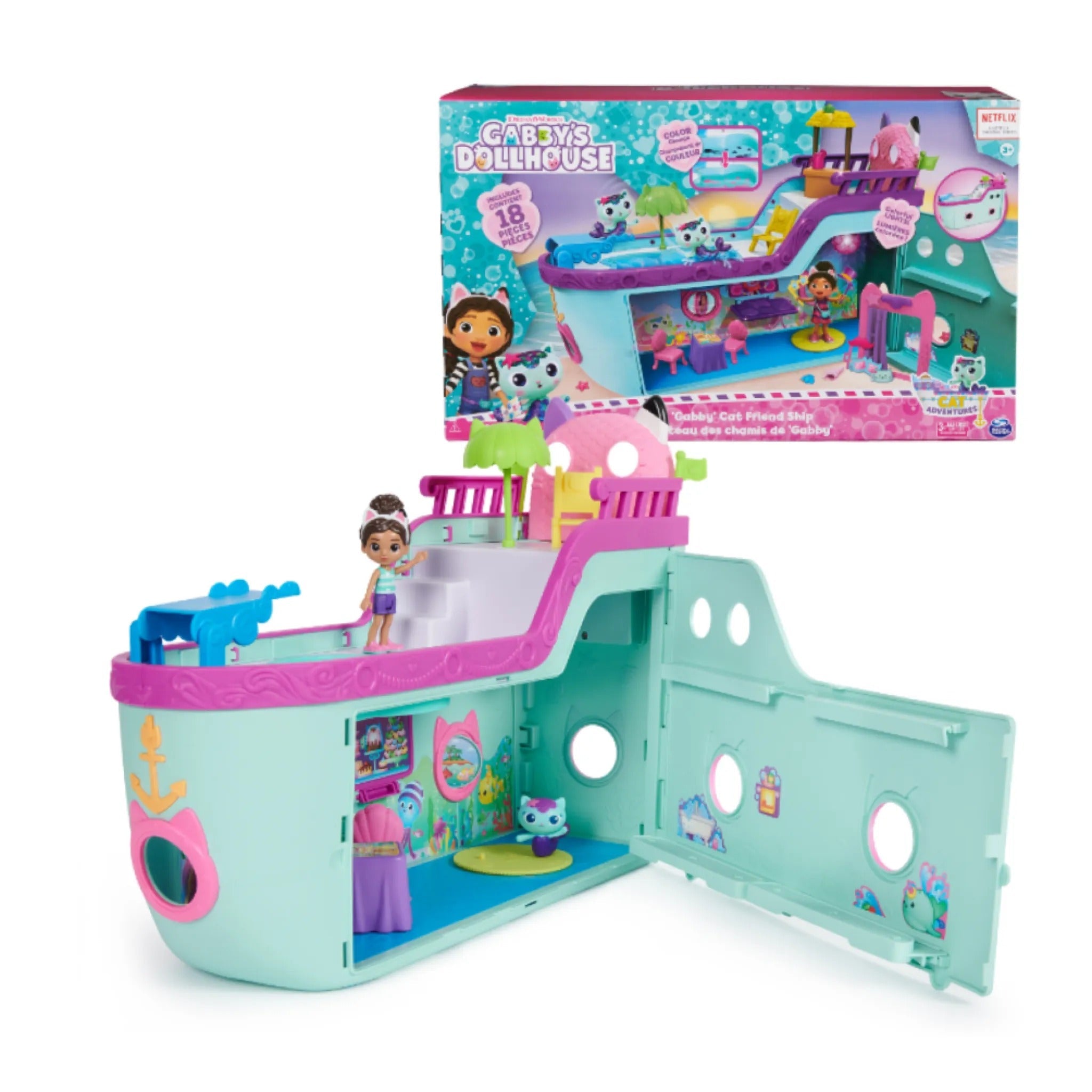 GABBY'S DOLLHOUSE CORE Gabby's Dollhouse Cruise Ship