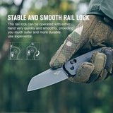 Olight Rubato 2 EDC Folding Pocket Knife Oknife 154CM Blade (Carbon Fiber)