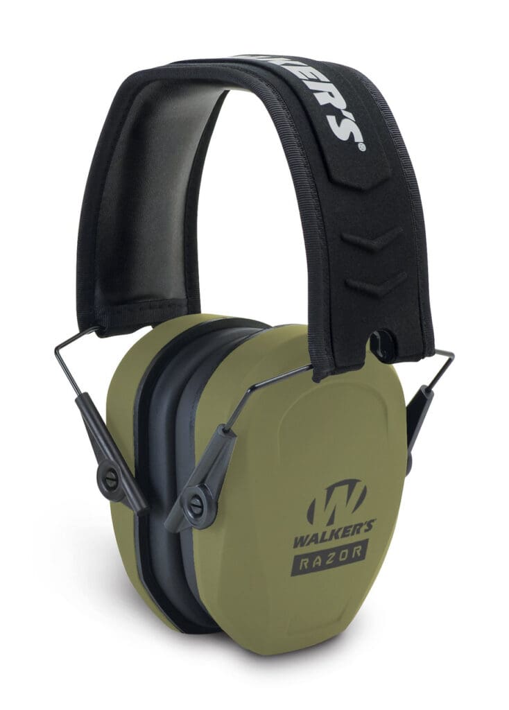 Walker's Razor Slim Passive Earmuffs (ODG)
