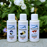 Crystal Aire Ocean Mist, Eucalyptus and Vanilla Air Purifier Concentrates - 3 Pack (30ml)