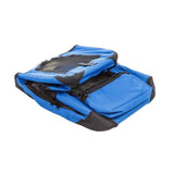 Cosmic Pets Collapsible Pet Carrier - Medium - Blue Collapsed View