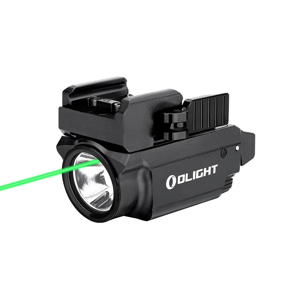 Olight Baldr Mini Weapon Light (Green Laser, 600 Lumens, 130m, Black)