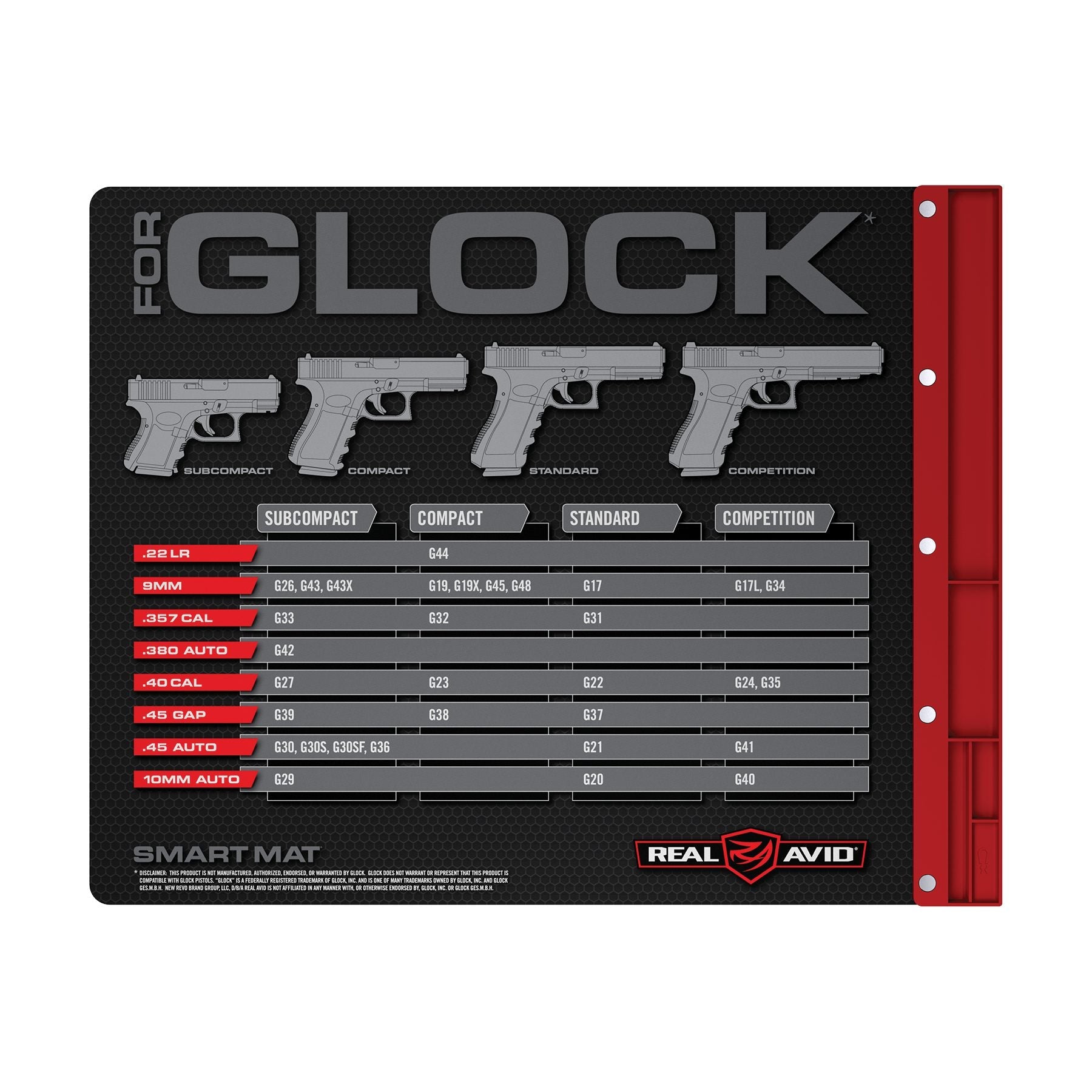 1 Image for Smart Mat® for Glock* Pistols-Real Avid
