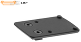 UTG Super Slim RMR Mount for Glock Rear Sight Dovetail