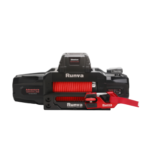 THE ALL NEW 11000lbs – ADVENTURE SERIES RUNVA WINCH – Synthetic Rope (4 990Kg) 12V PREMIUM FULLY IP67 RATED