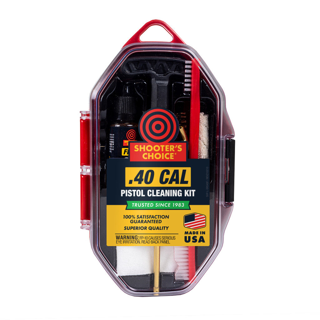 Shooter's Choice Pistol Clean Kit, Calibre: 40Cal
