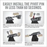 3rd Image for AR15 Pivot Pin Tool - Pro™ - Real Avid