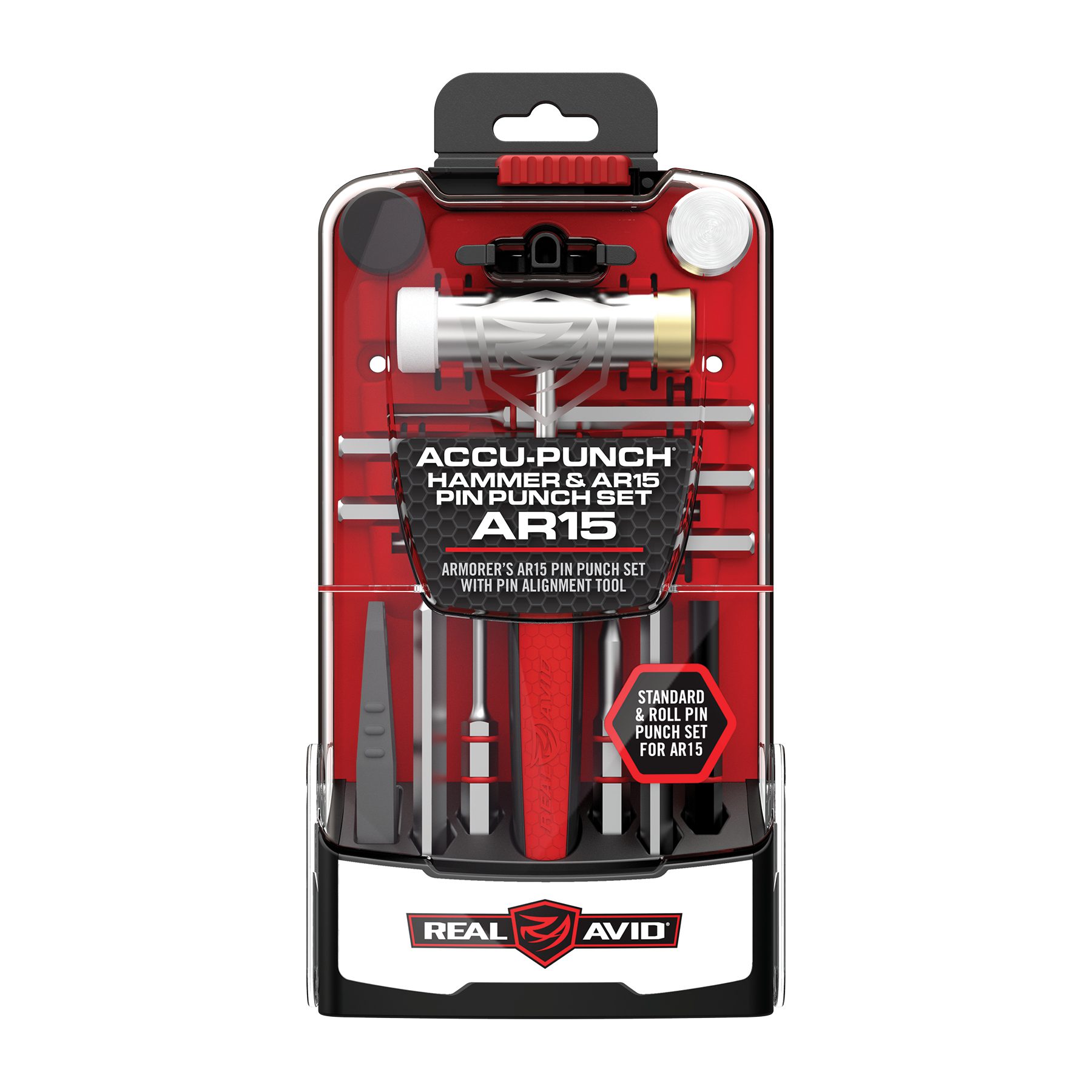 1 Image for Accu-Punch® Hammer & AR15 Pin Punch Set-Real Avid