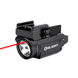 Olight Baldr Mini Weapon Light (Red Laser, 600 Lumens, 130m, Black)