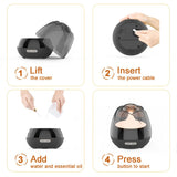 Crystal Aire Rose Bud Aromatherapy Diffuser for Babies (400ml)