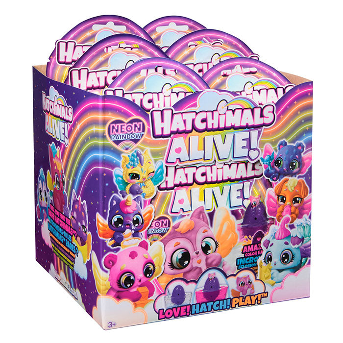 HATCHIMALS ALIVE NEON Hatchimals Alive Neon Rainbow (1 Pack)
