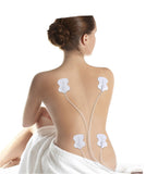 Naipo Electronic Pulse Massager with 4 Electronic Pads, Memory Foam, Cushion and Cooling Gel