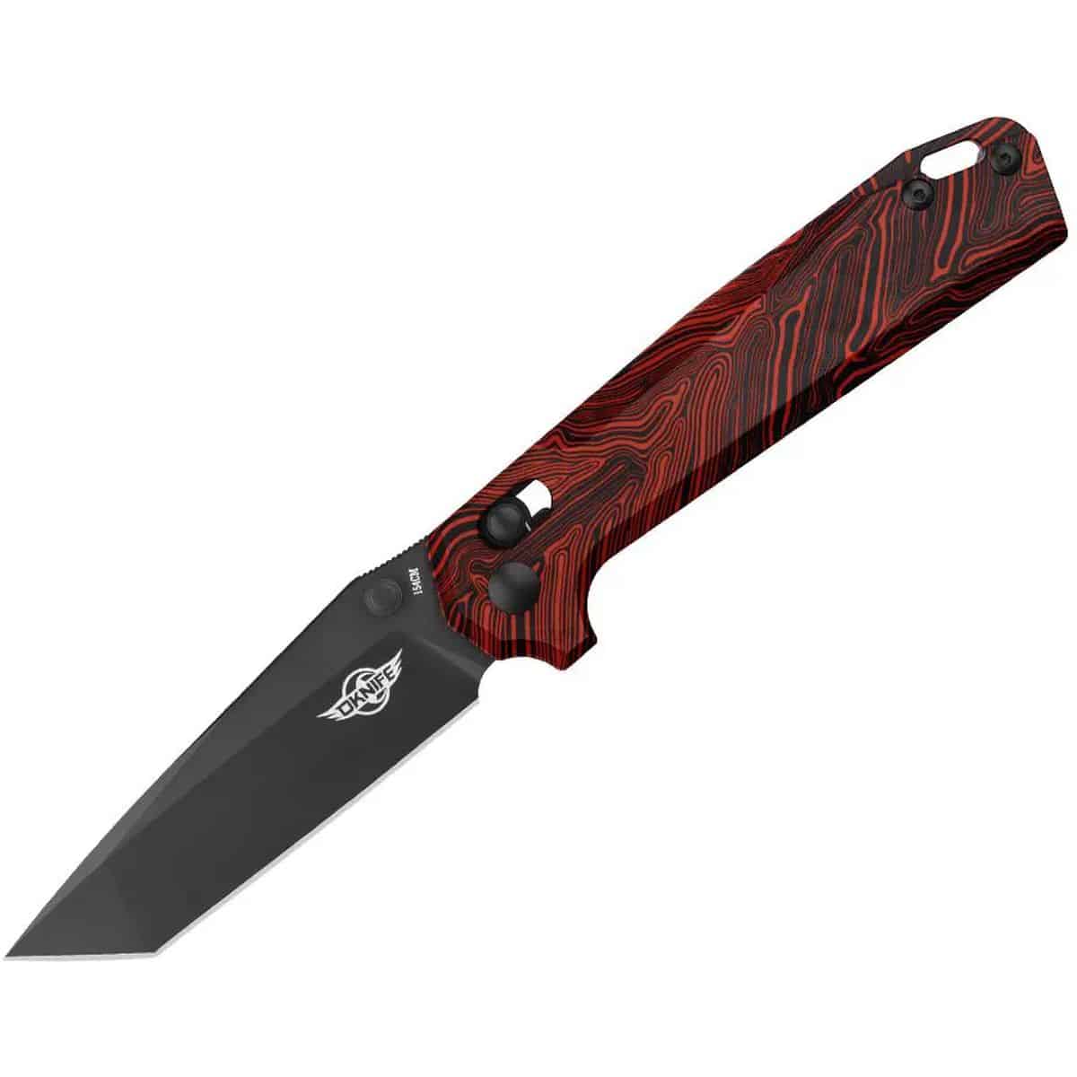 Olight Rubato Folding Knife – Damascus