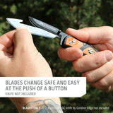 Outdoor Edge 300 Drop-Point RazorSafe Replacement Blades 6-Pack (3.0")