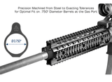 UTG AR15 Micro Gas Block .750" ID Steel Matte Black