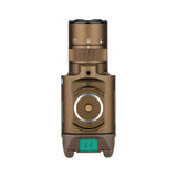 Olight Baldr Pro R Weapon Light (Green Laser, 1350 Lumens, 200m, Tan)