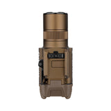 Olight Baldr Pro R Weapon Light (Green Laser, 1350 Lumens, 200m, Tan)