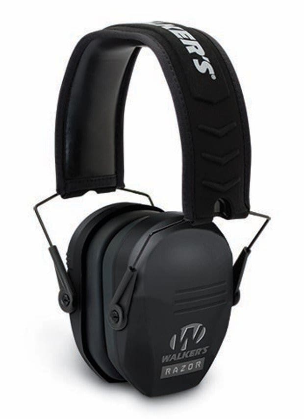Walker's Razor Slim Passive Earmuffs (Black)