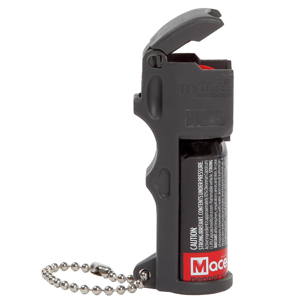 Pocket Size Mace Pepper Spray- Ideal self defense keychain for women, 10 ft range, Made in the USA- Available in High Visibility Pink, Blue, Orange, Green, Yellow or Black