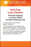 Evolution Anti-Fog+Lens Cleaner Pack - Image 4
