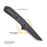 Outdoor Edge Razor VX4 Replaceable Blade Ceramic Bearing Flipper EDC Knife (3.0")